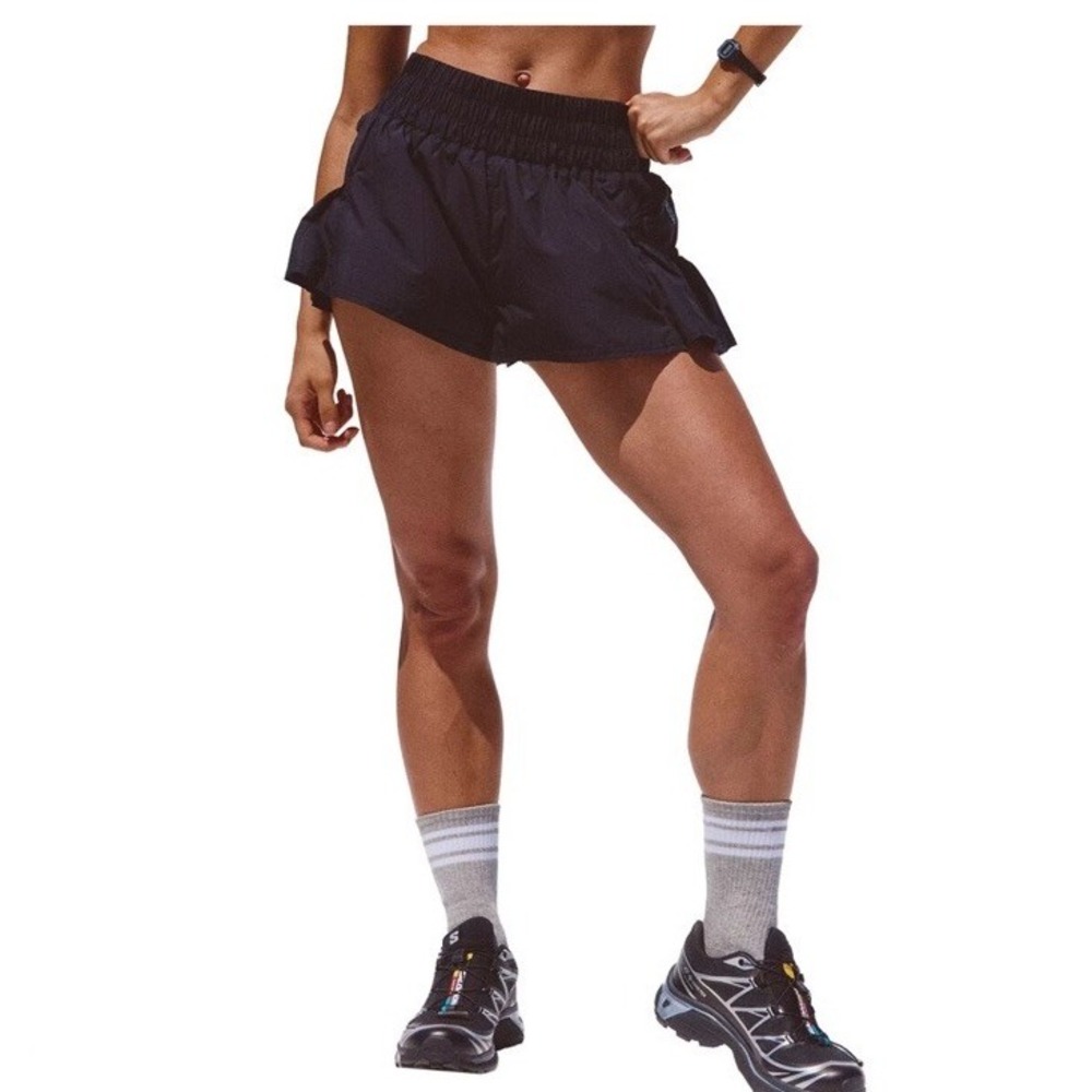 FP movement Get Your Flirt On Shorts small Black NWOT